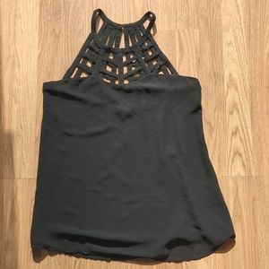 Naked Zebra Contemporary Tank Medium